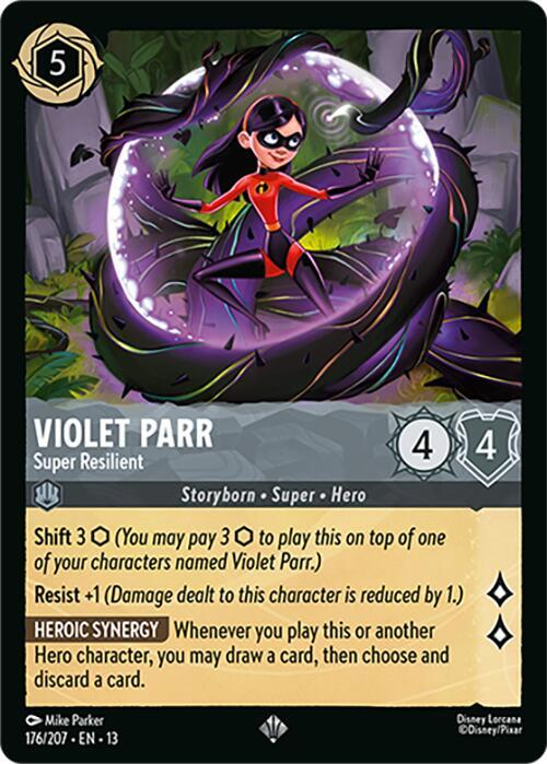 Violet Parr - Super Resilient (176/204) [Attack of the Vine!]