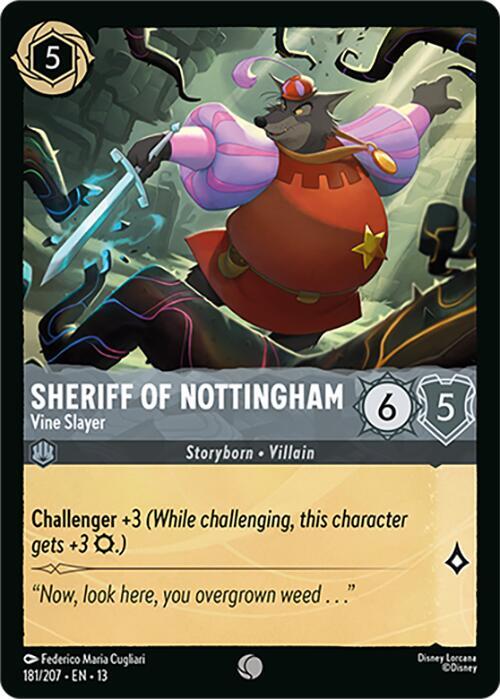 Sheriff of Nottingham - Vine Slayer (181/204) [Attack of the Vine!]