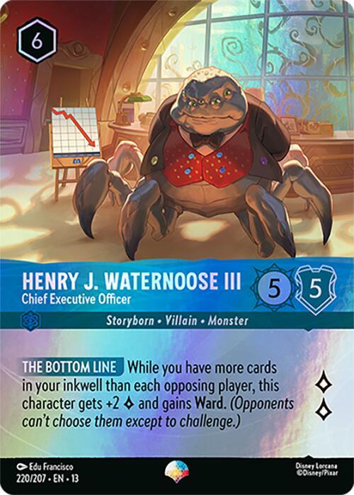 Henry J. Waternoose III - Chief Executive Officer (Epic) (220/204) [Attack of the Vine!]