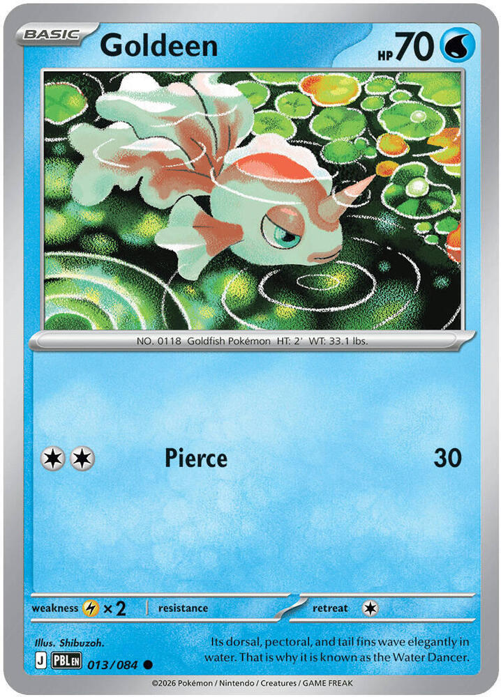 Goldeen - 013/084 [ME05: Pitch Black]