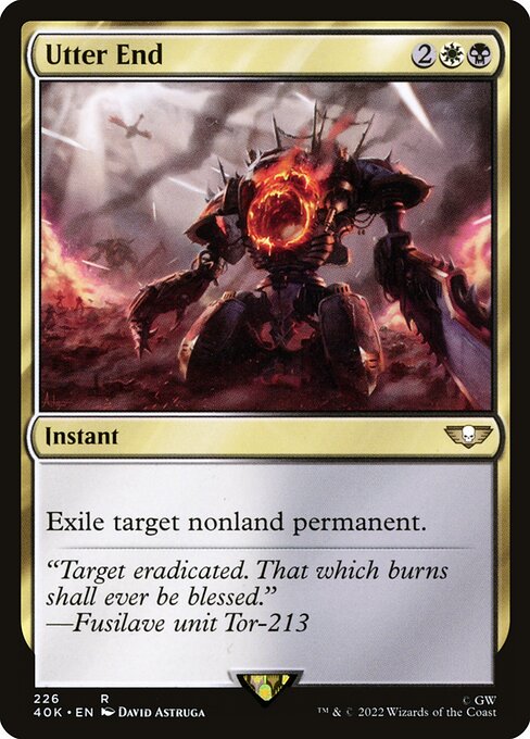 Utter End (226) [Warhammer 40,000 Commander]
