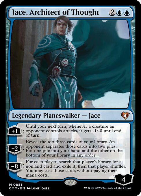Jace, Architect of Thought (851) [Commander Masters]