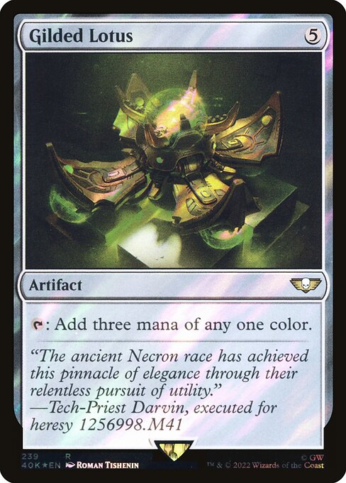 Gilded Lotus (239★) [Warhammer 40,000 Commander]