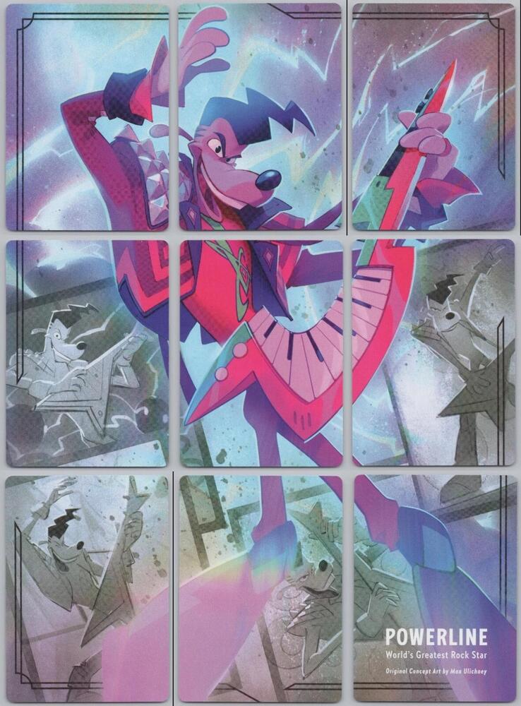 Powerline - World's Greatest Rock Star Puzzle Insert (Set of 9) [Fabled]
