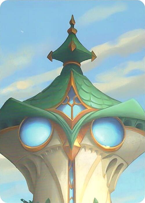 Archazia's Island Puzzle Insert (Version 1 of 2) (Top Middle) [Archazias Island]