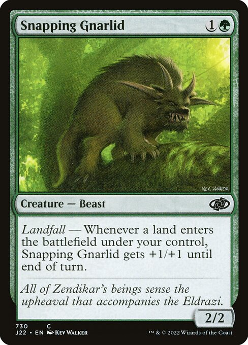 Snapping Gnarlid (730) [Jumpstart 2022]