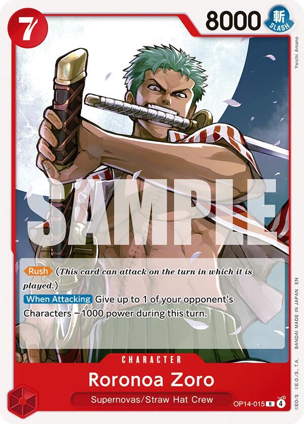 Roronoa Zoro (OP14-015) [Starter Deck 31: RED Monkey.D.Luffy]