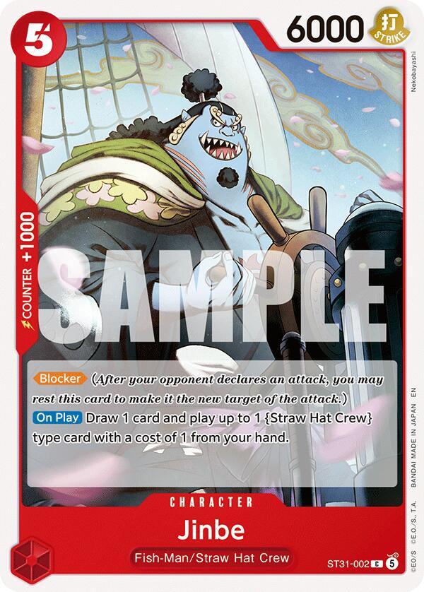 Jinbe (ST31-002) [Starter Deck 31: RED Monkey.D.Luffy]