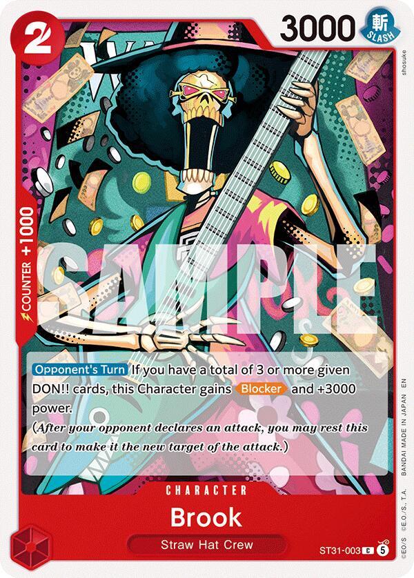 Brook (ST31-003) [Starter Deck 31: RED Monkey.D.Luffy]