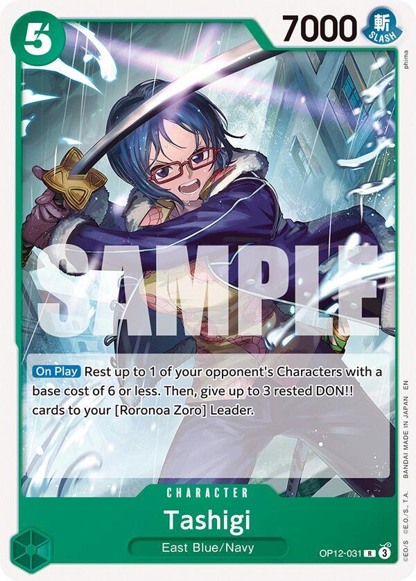 Tashigi (OP12-031) [Starter Deck 32: GREEN Roronoa Zoro]