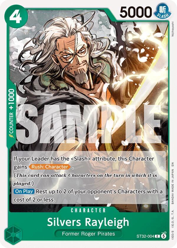 Silvers Rayleigh (ST32-004) [Starter Deck 32: GREEN Roronoa Zoro]