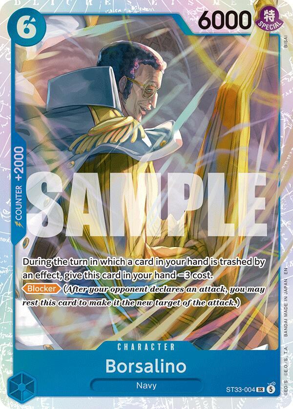 Borsalino (ST33-004) [Starter Deck 33: BLUE Kuzan]