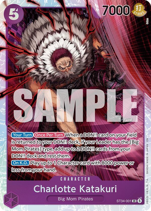 Charlotte Katakuri (ST34-001) [Starter Deck 34: PURPLE Charlotte Katakuri]