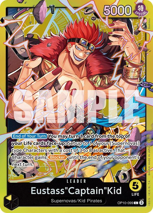Eustass"Captain"Kid (OP10-099) [Starter Deck 36: YELLOW Eustass”Captain”Kid]