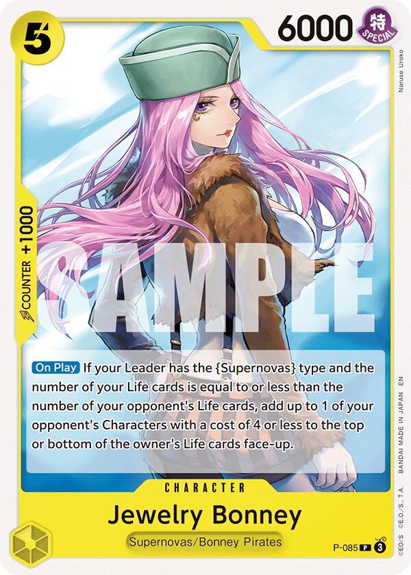 Jewelry Bonney (P-085) [Starter Deck 36: YELLOW Eustass”Captain”Kid]
