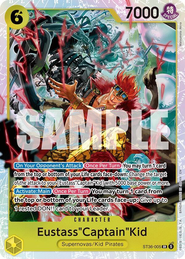 Eustass"Captain"Kid (ST36-005) [Starter Deck 36: YELLOW Eustass”Captain”Kid]