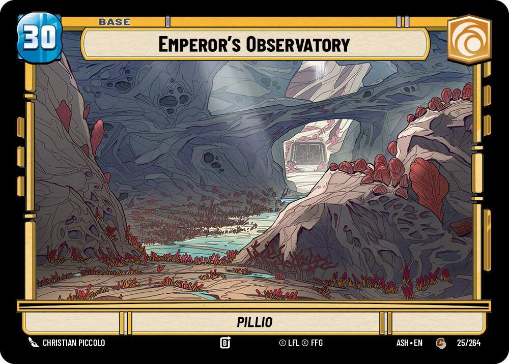 Emperor's Observatory // Advantage (25/264  // T02) [Ashes of the Empire]
