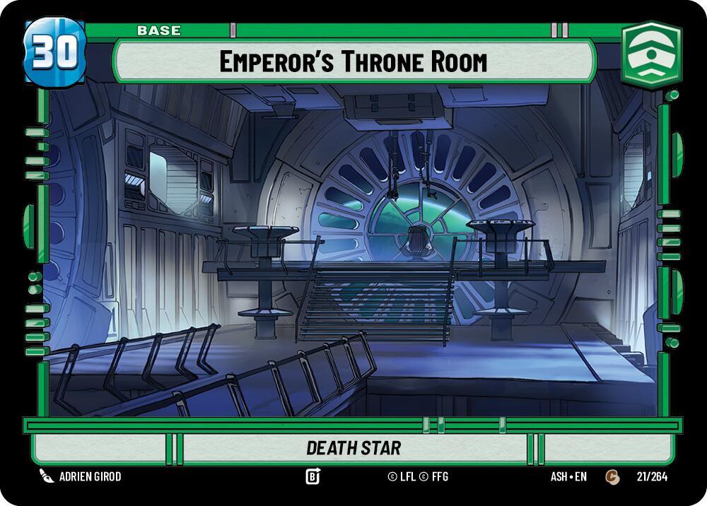 Emperor's Throne Room // Mandalorian (21/264 // T01) [Ashes of the Empire]