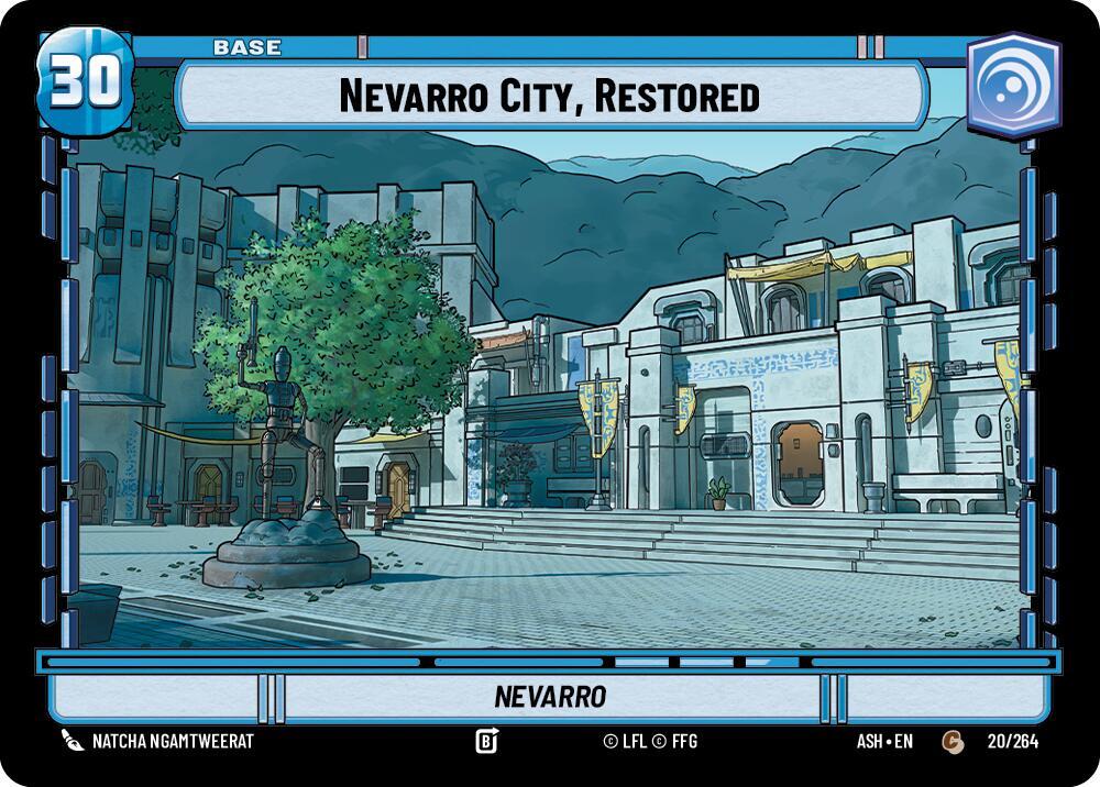 Nevarro City, Restored // Mandalorian (20/264 // T01) [Ashes of the Empire]