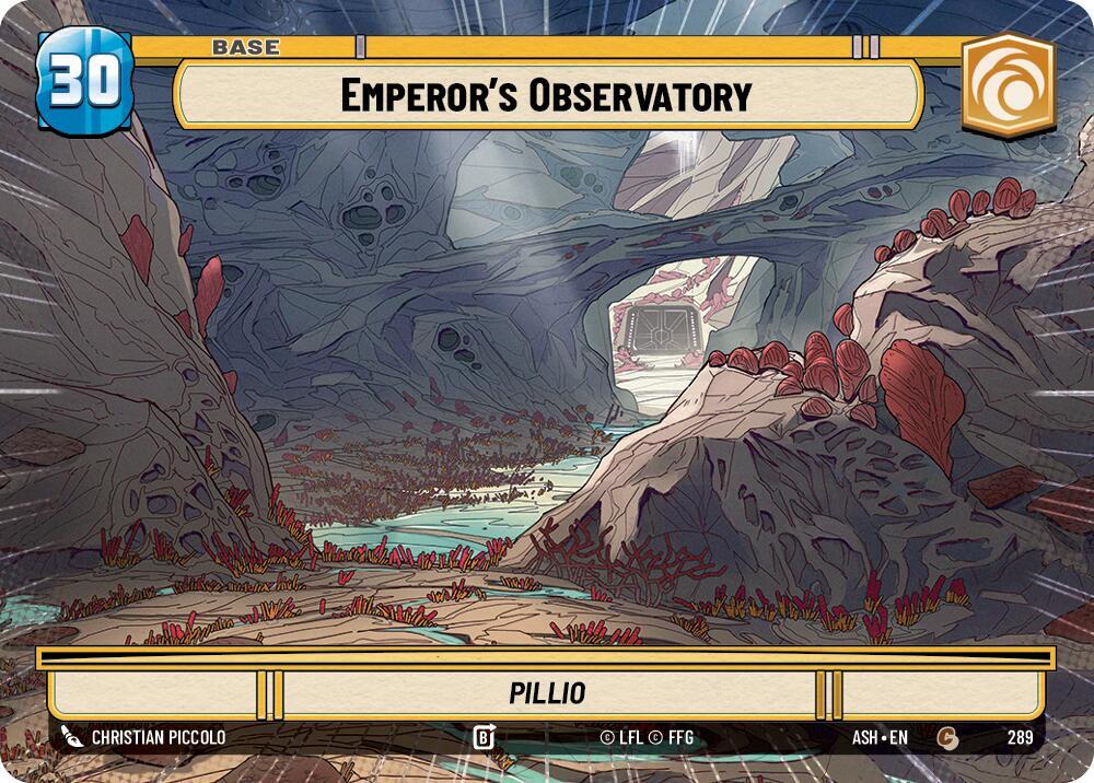Emperor's Observatory // Advantage (Hyperspace) (289 // T05) [Ashes of the Empire]