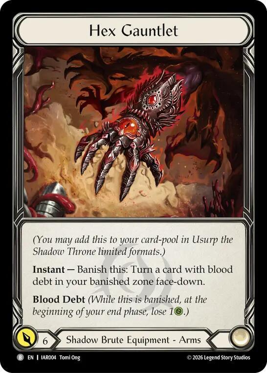 Hex Gauntlet (IAR004) [Usurp the Shadow Throne]