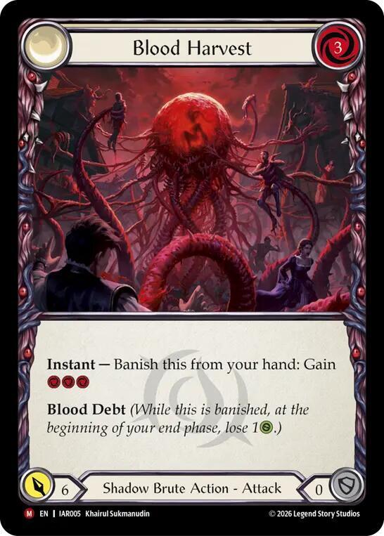 Blood Harvest (IAR005) [Usurp the Shadow Throne]