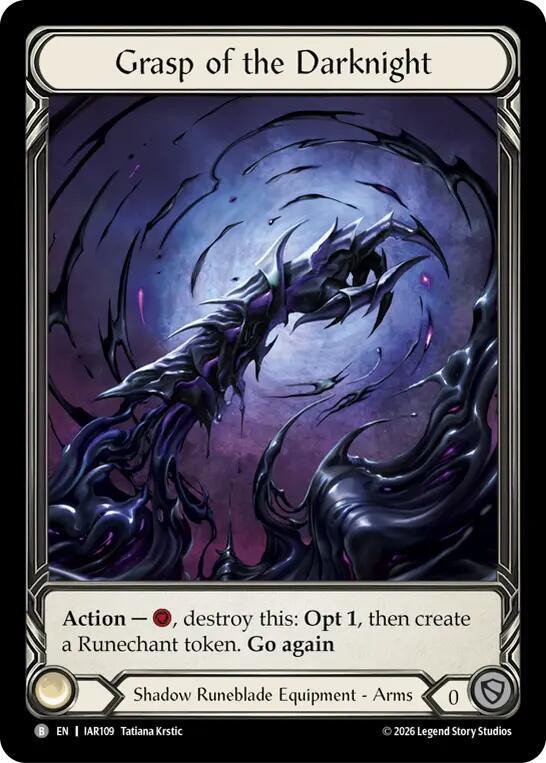 Grasp of the Darknight (Extended Art) (IAR109) [Usurp the Shadow Throne]