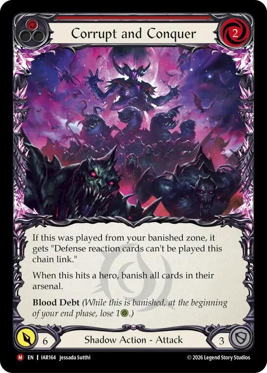 Corrupt and Conquer (IAR164) [Usurp the Shadow Throne]