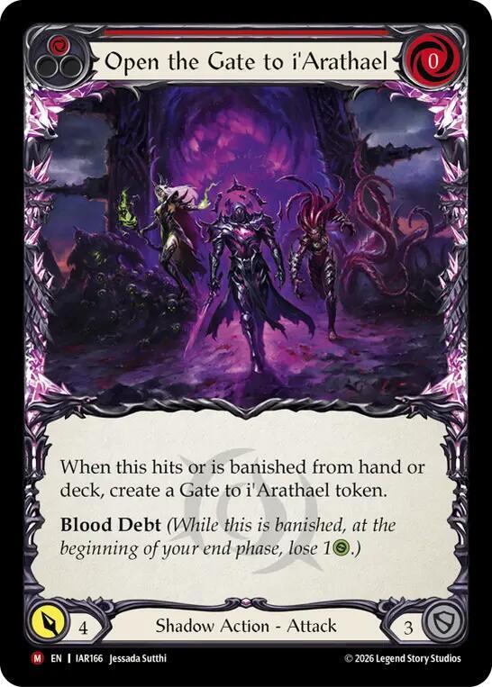 Open the Gate to i'Arathael (IAR166) [Usurp the Shadow Throne]