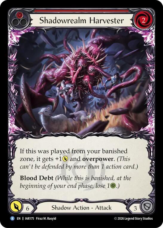 Shadowrealm Harvester (IAR175) [Usurp the Shadow Throne]