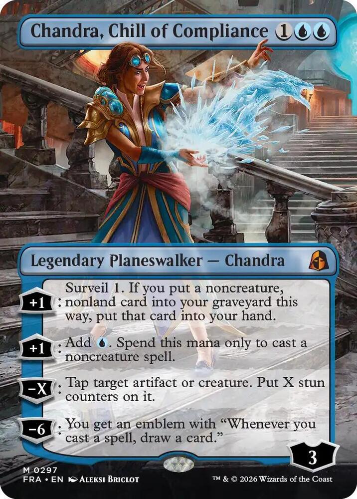 Chandra, Chill of Compliance (Borderless) (297) [Reality Fracture]