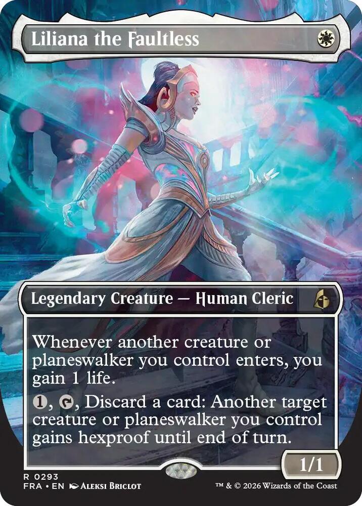 Liliana the Faultless (Borderless) (293) [Reality Fracture]