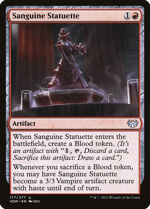 Sanguine Statuette (177) [Innistrad: Crimson Vow]