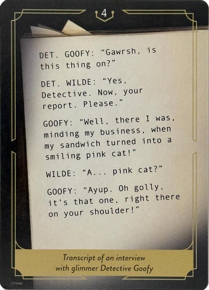 Whispers in the Well Case File Cards (4 of 18) [Whispers in the Well]
