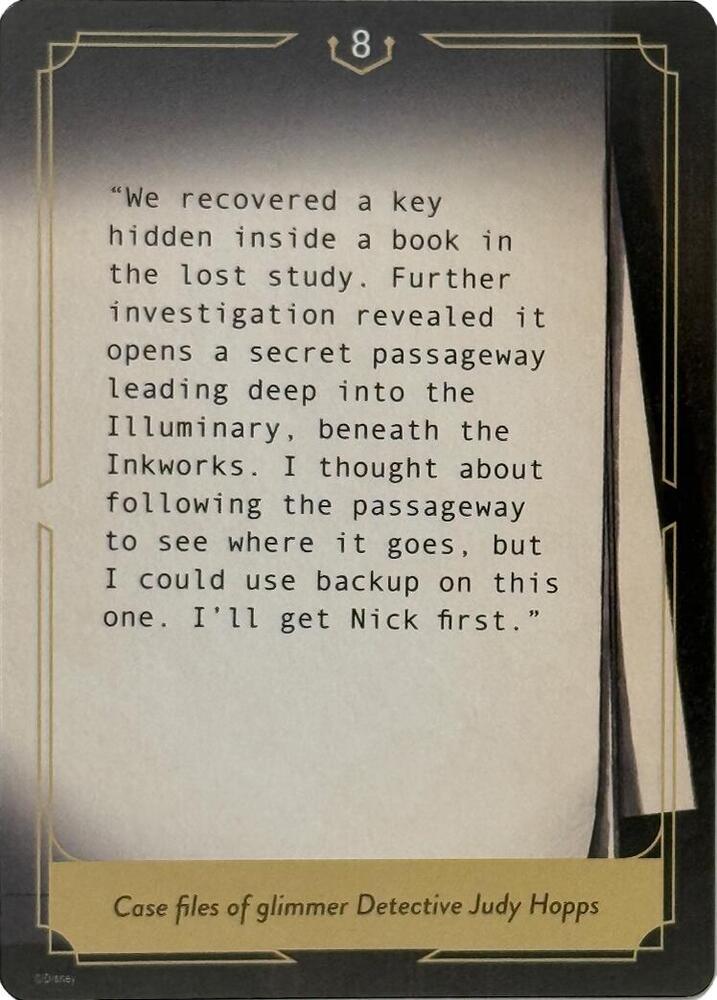 Whispers in the Well Case File Cards (8 of 18) [Whispers in the Well]