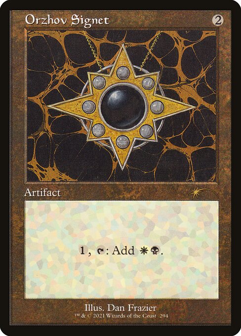 Orzhov Signet (294) [Secret Lair Drop]