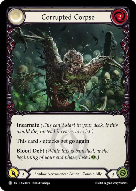 Corrupted Corpse (AMA029) [Armory Deck: Malice]
