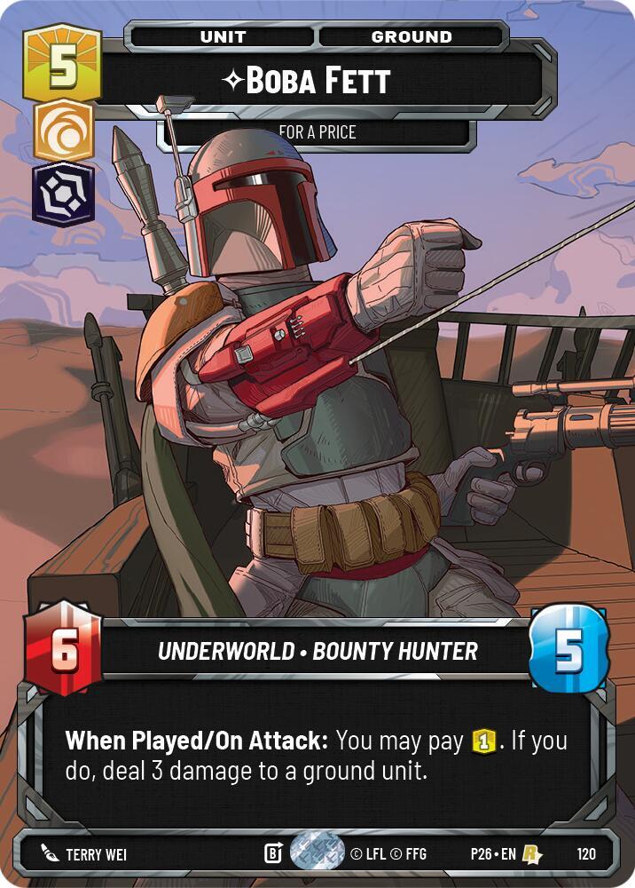 Boba Fett - For a Price (Participation) (120) [Galactic Championship 2026]
