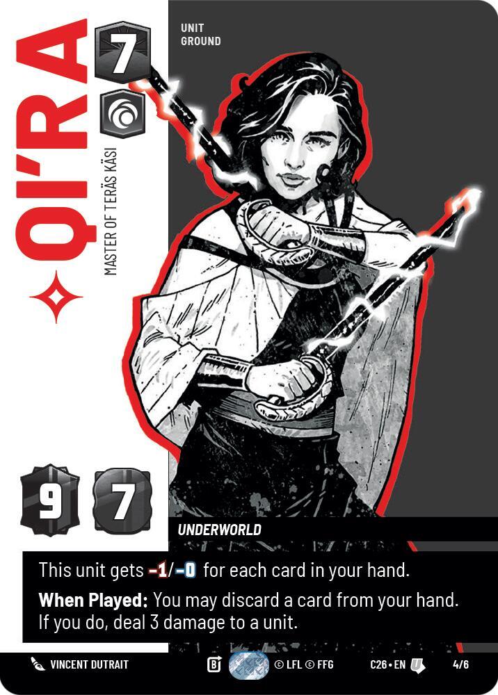 Qi'ra - Master of Teras Kasi (4/6) [2026 Convention Exclusive]