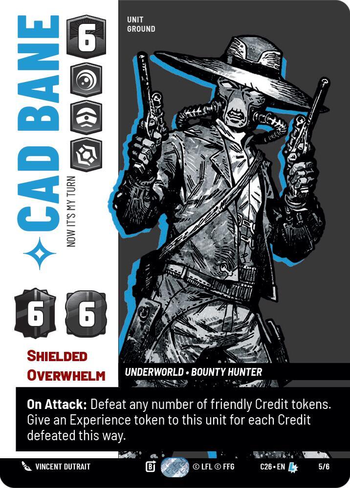 Cad Bane - Now It's My Turn (5/6) [2026 Convention Exclusive]