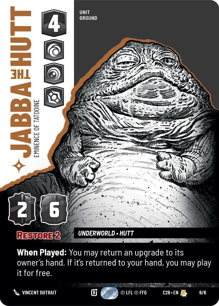 Jabba the Hutt - Eminence of Tatooine (6/6) [2026 Convention Exclusive]