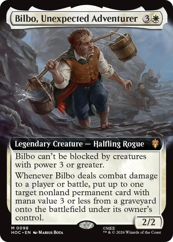 Bilbo, Unexpected Adventurer (Extended Art) (98) [The Hobbit: Eternal-Legal]