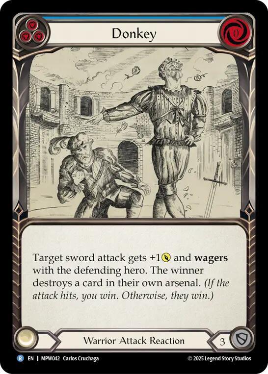 Donkey (Blue) (MPW042) [Mastery Pack Warrior]