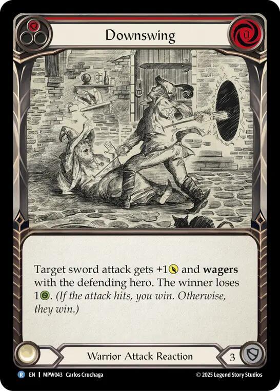 Downswing (Red) (MPW043) [Mastery Pack Warrior]