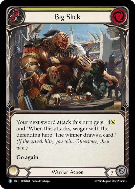 Big Slick (Yellow) (MPW061) [Mastery Pack Warrior]