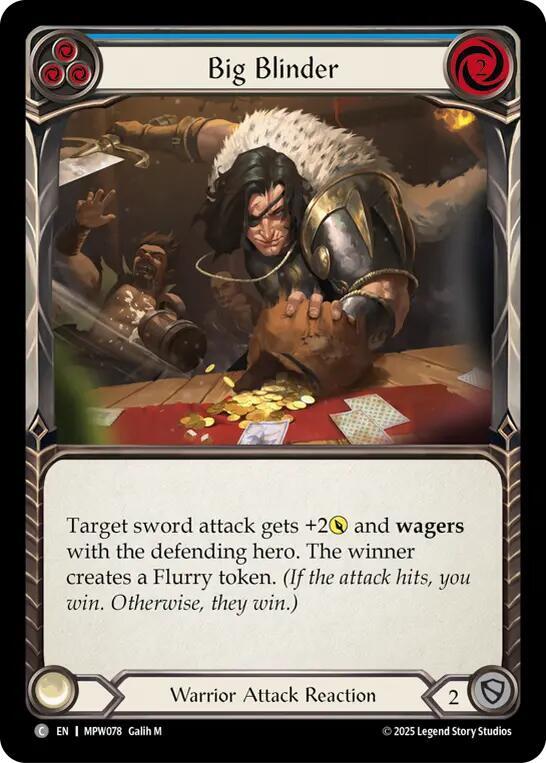 Big Blinder (Blue) (MPW078) [Mastery Pack Warrior]