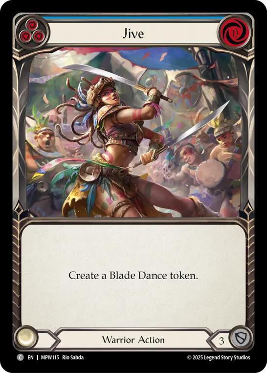 Jive (Blue) (MPW115) [Mastery Pack Warrior]