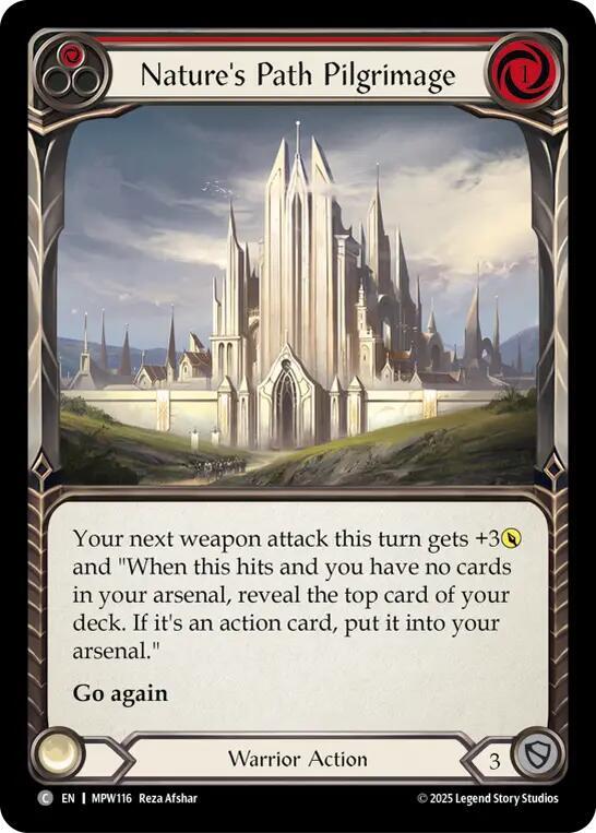 Nature's Path Pilgrimage (Red) (MPW116) [Mastery Pack Warrior]