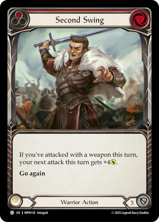 Second Swing (Red) (MPW118) [Mastery Pack Warrior]