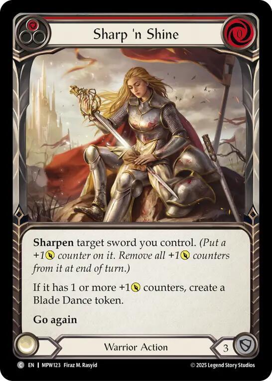 Sharp 'n Shine (Red) (MPW123) [Mastery Pack Warrior]